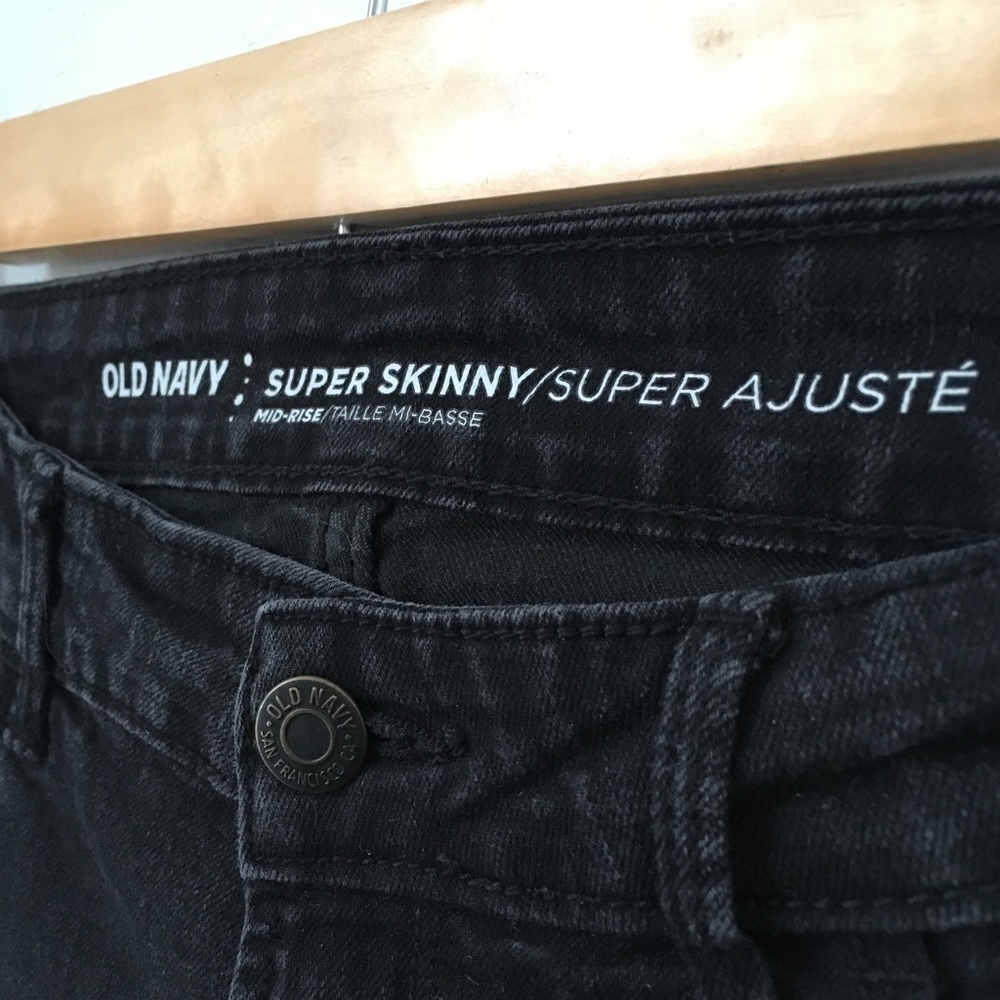 Faded Rocker Skinny Jeans